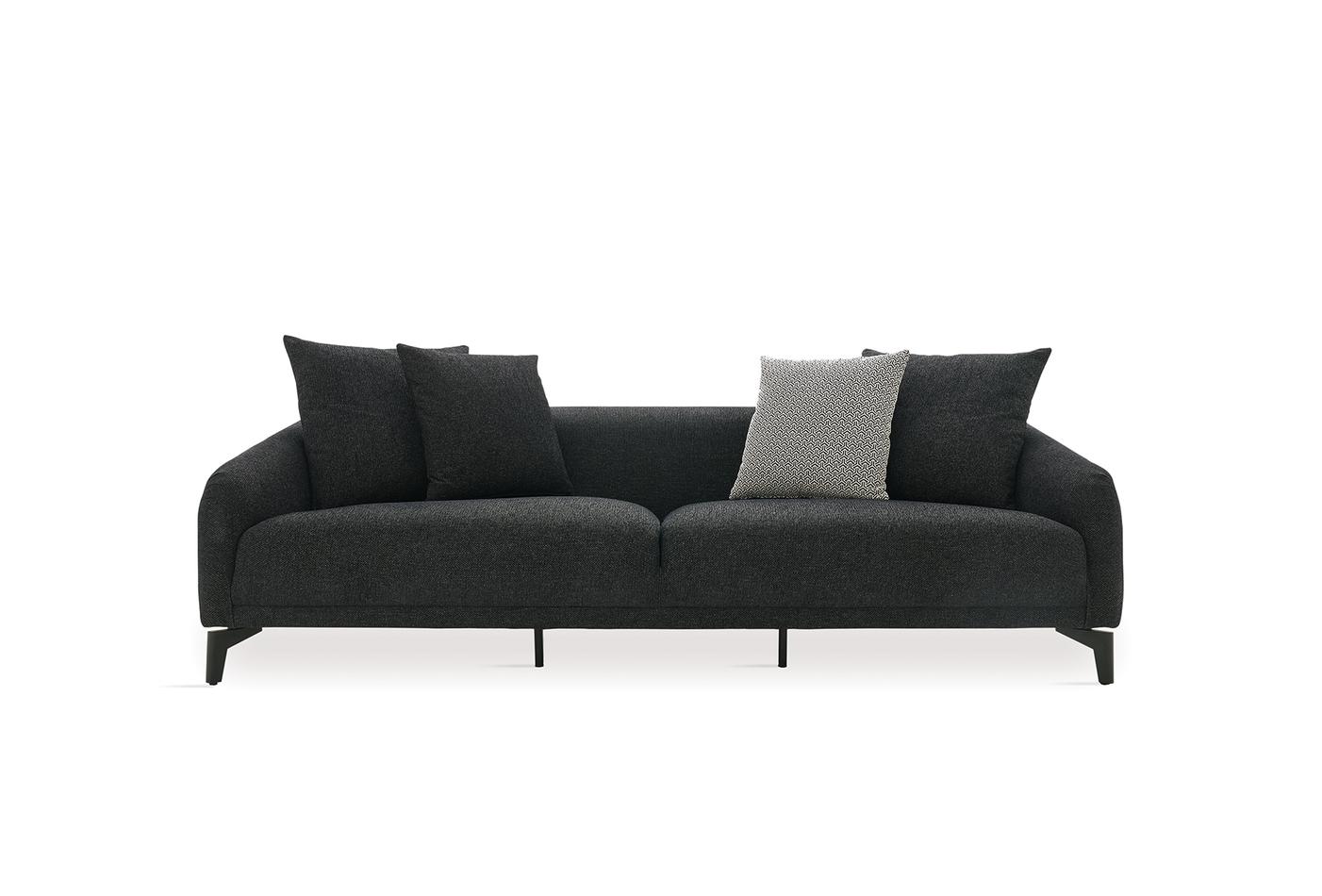 Maison 3 Seater Sofa - 2037 - K2 - 12402 Grey - AR:217