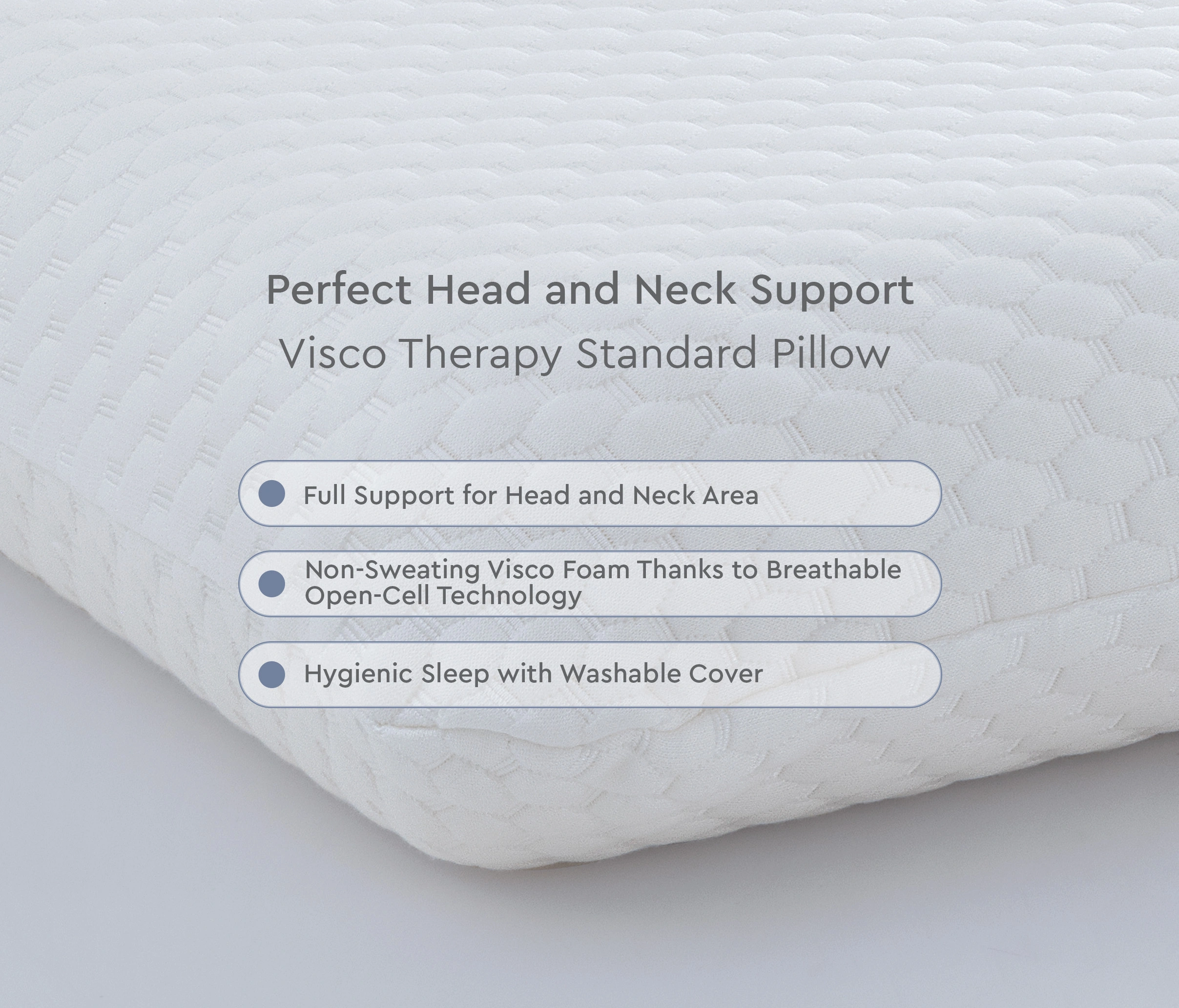 VISCO THERAPY STANDARD PILLOW - Image 3