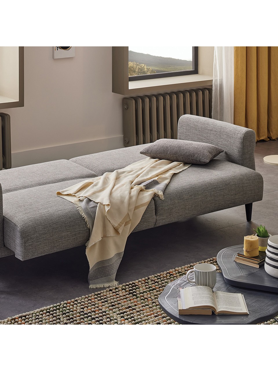 Loreto 3 Seater Sofa Bed - - Image 5