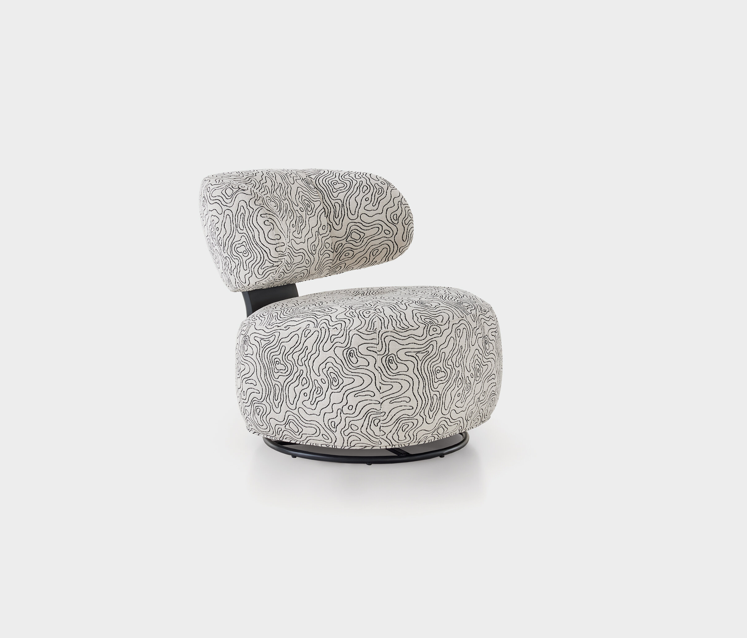 SOHO SWIVEL ARMCHAIR 2415 K1 GK:55601 WHITE AR:217