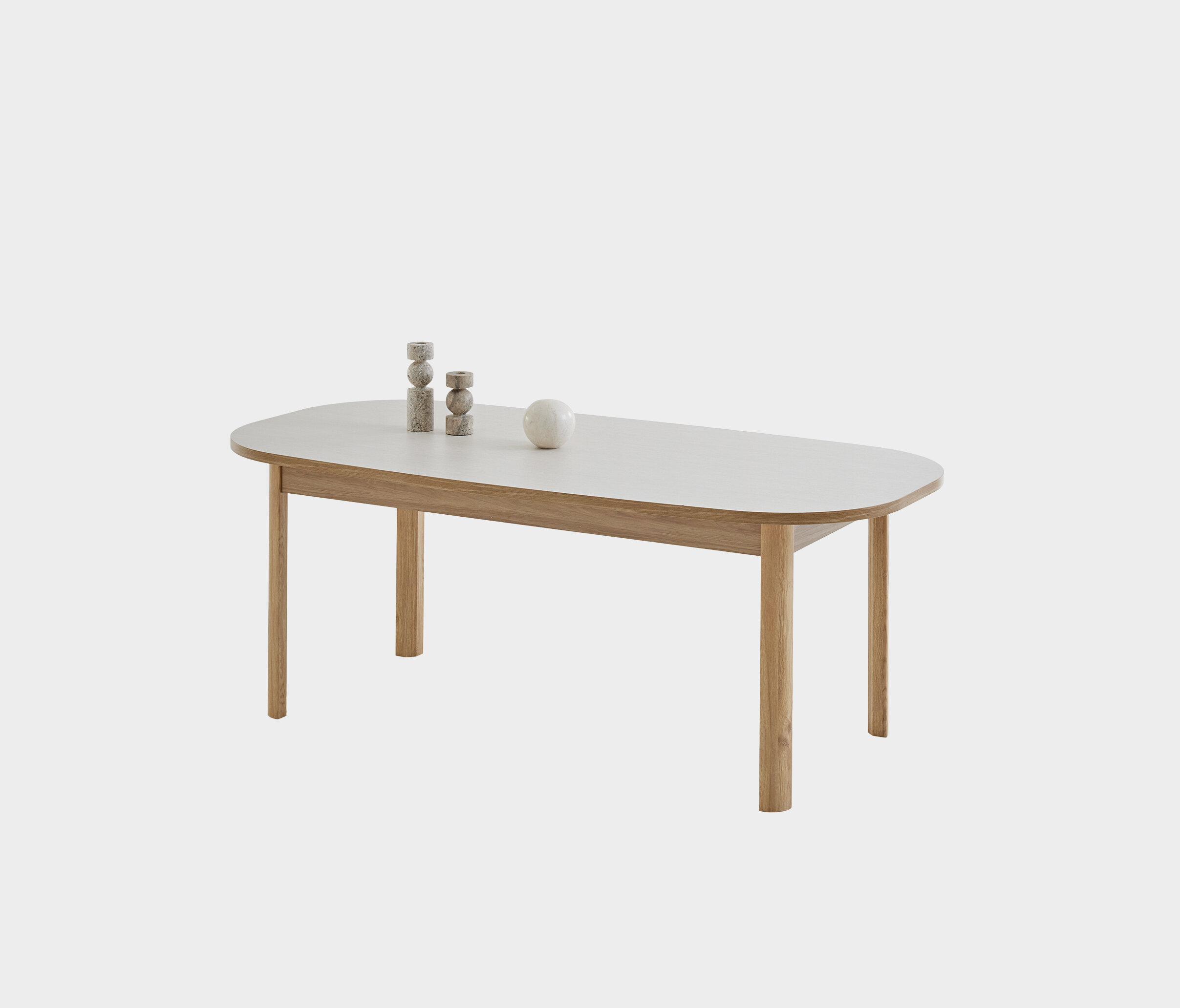 PERGE NON-EXTENDABLE TABLE WITH WOODEN LEG - Image 10