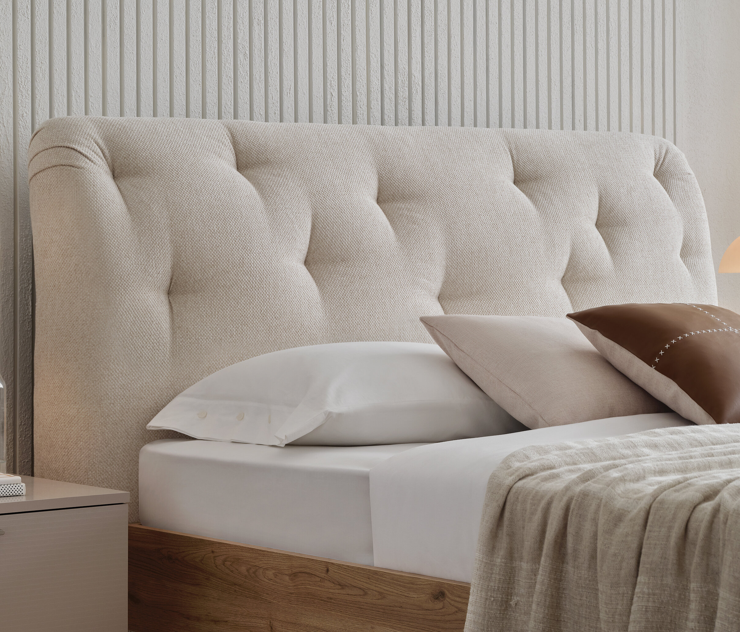 CANTE (160X200) BEDSTEAD WITH HEADBOARD - Image 5