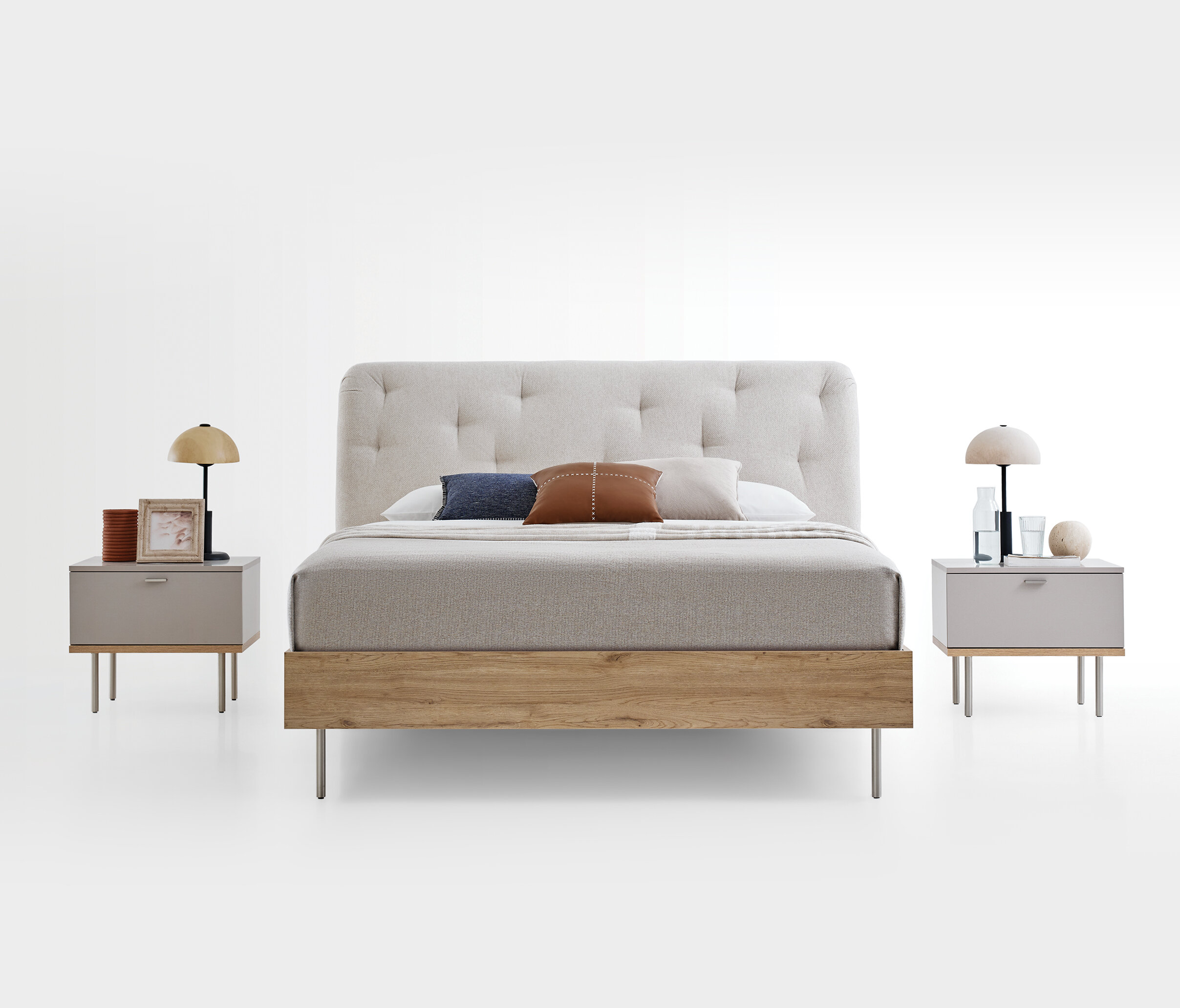 CANTE (160X200) BEDSTEAD WITH HEADBOARD - Image 6