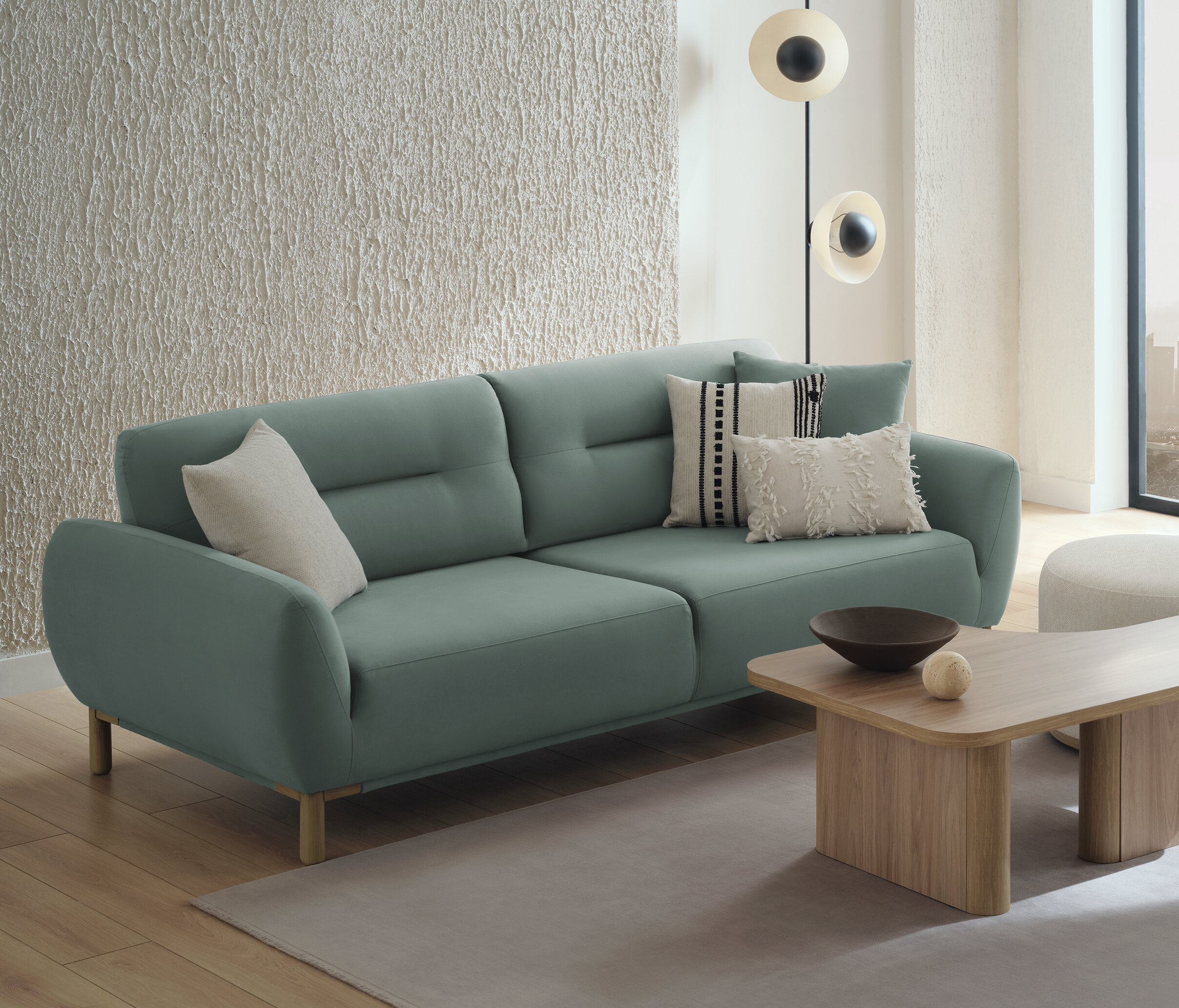 PERGE 3 SEATER SOFA BED - Image 4