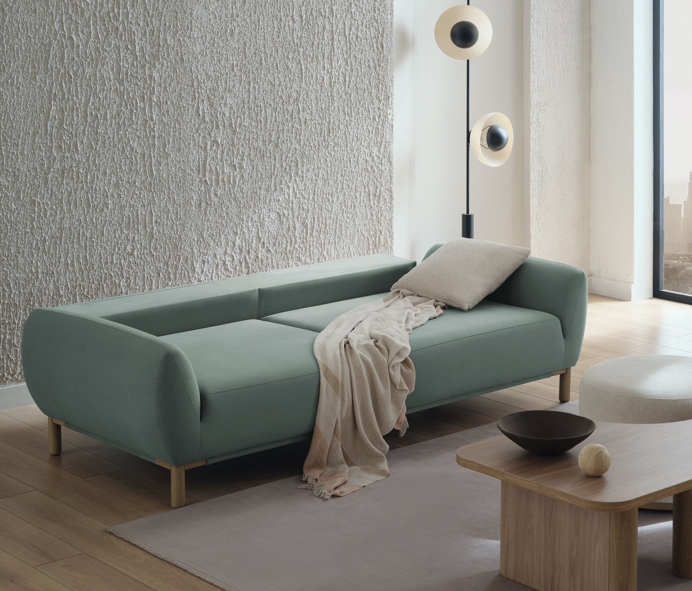 PERGE 3 SEATER SOFA BED - Image 5