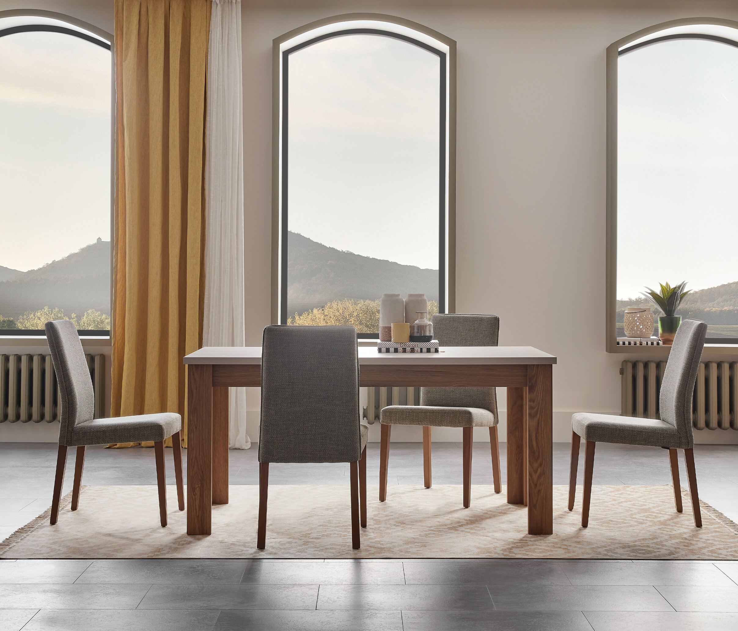 Loreto Non-Extendable Dining Table 1600x900 mm - Image 2