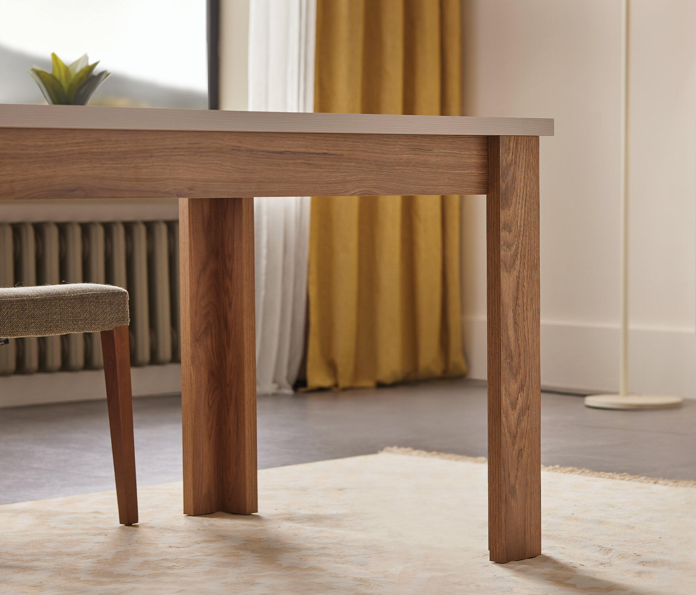 Loreto Non-Extendable Dining Table 1600x900 mm - Image 5