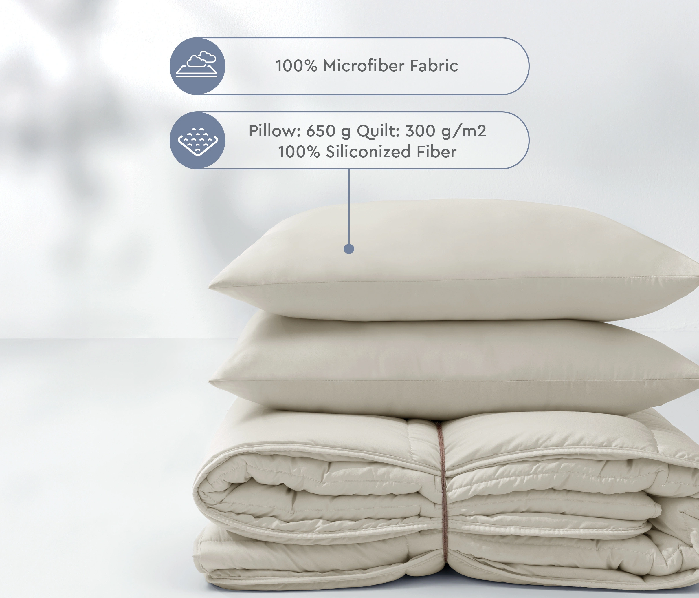 Single Size Macaron Quilt&Pillow Set - - Image 7