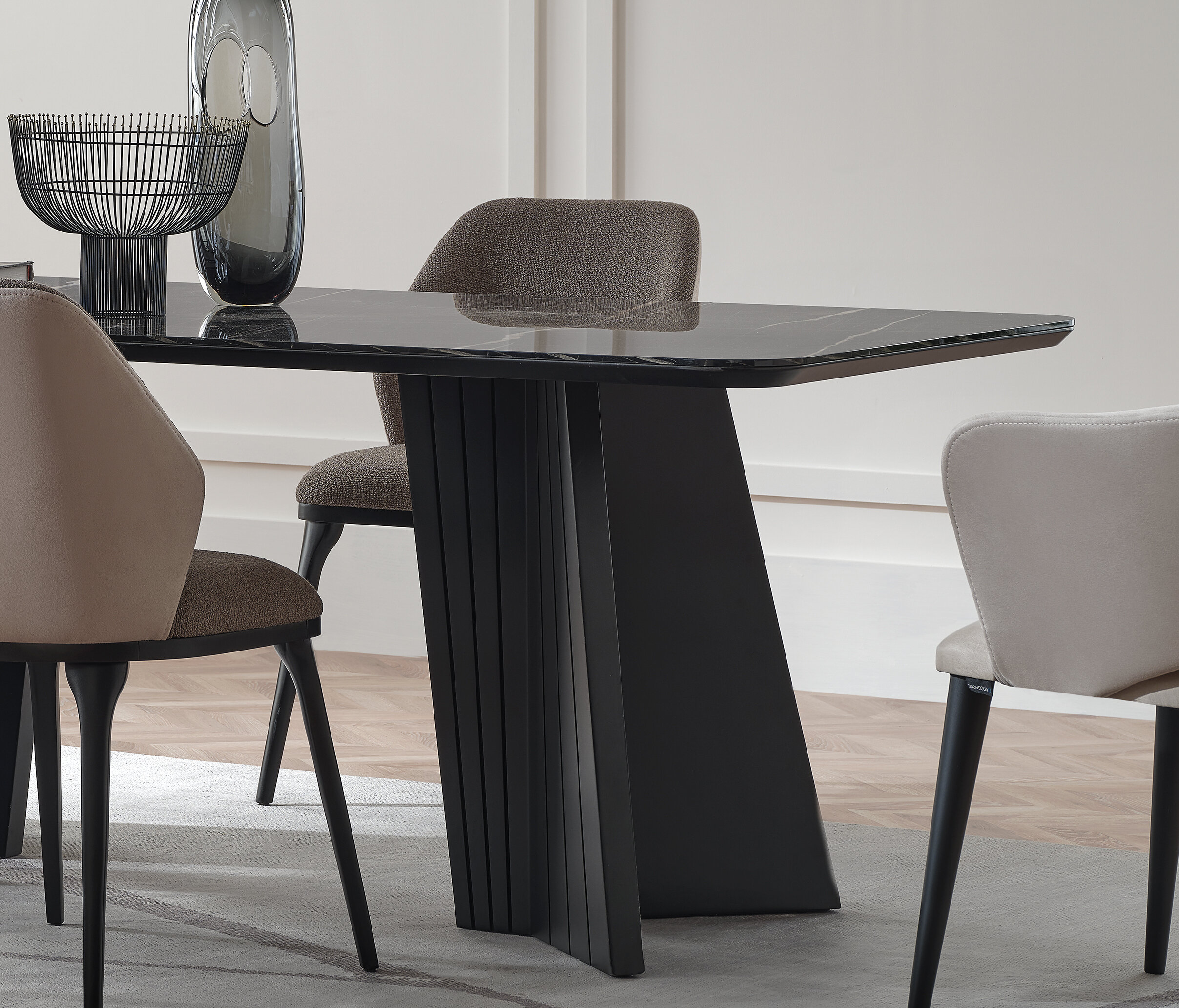 Riga Non-Extendable Dining Table 2000x1000 - Image 4