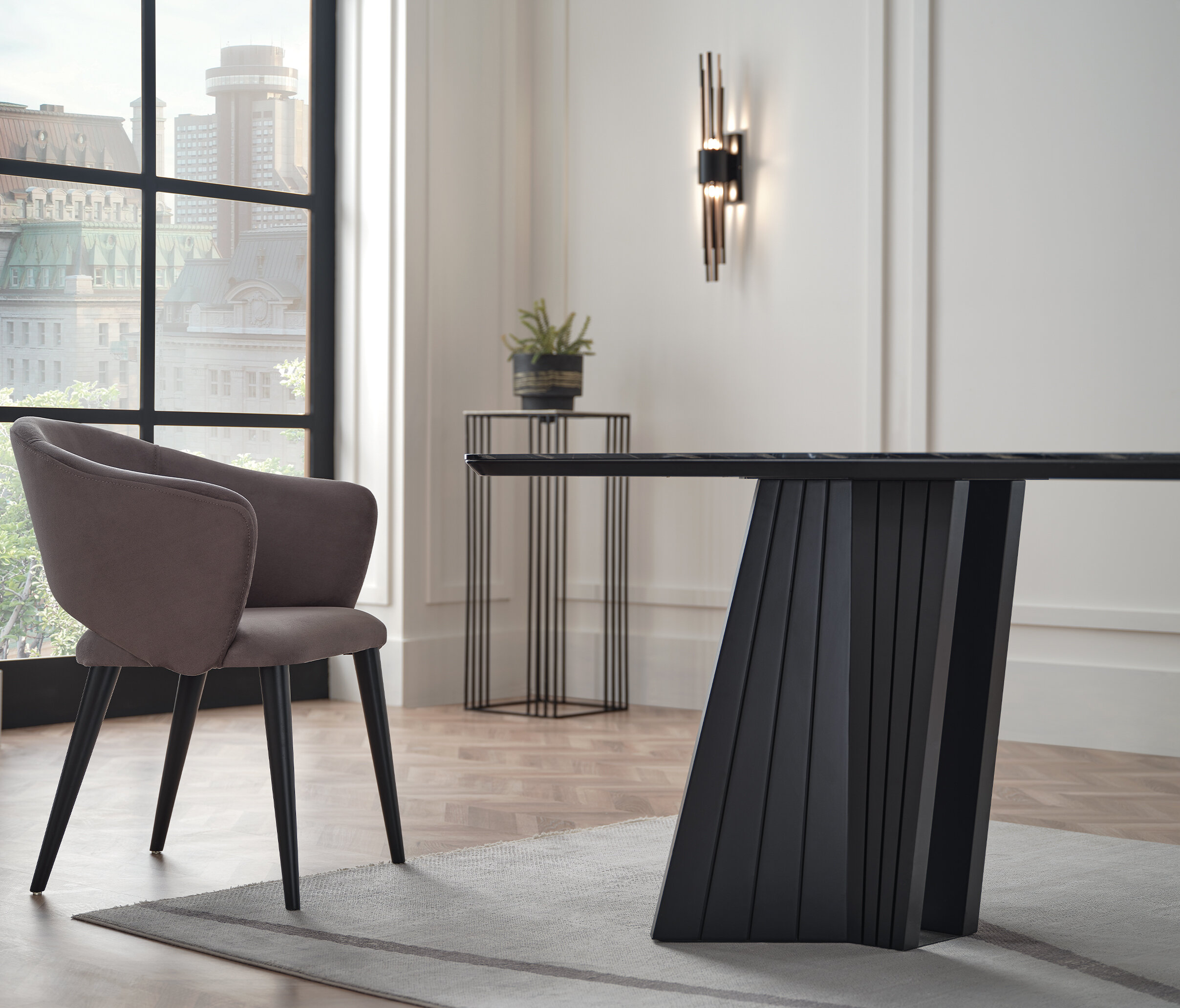 Riga Non-Extendable Dining Table 2000x1000 - Image 5