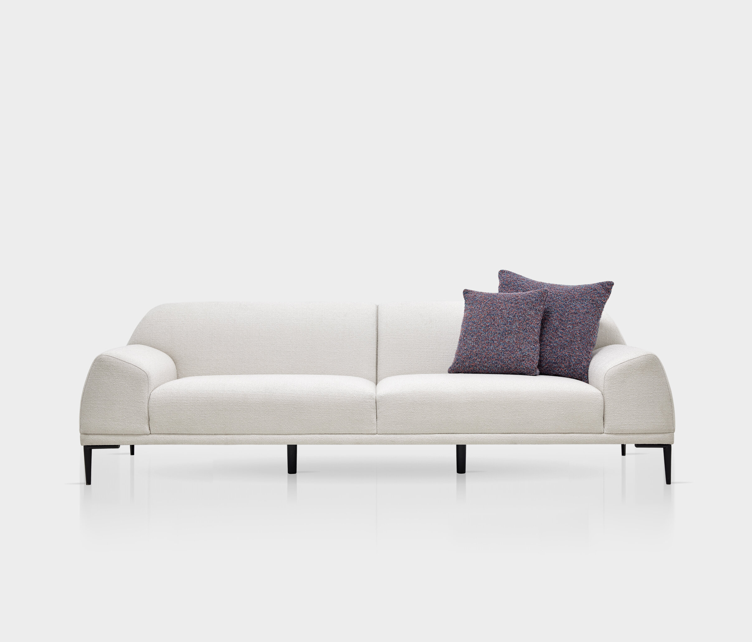 SWAN 3 SEATER SOFA 2209 K2 GK:15602 WHITE