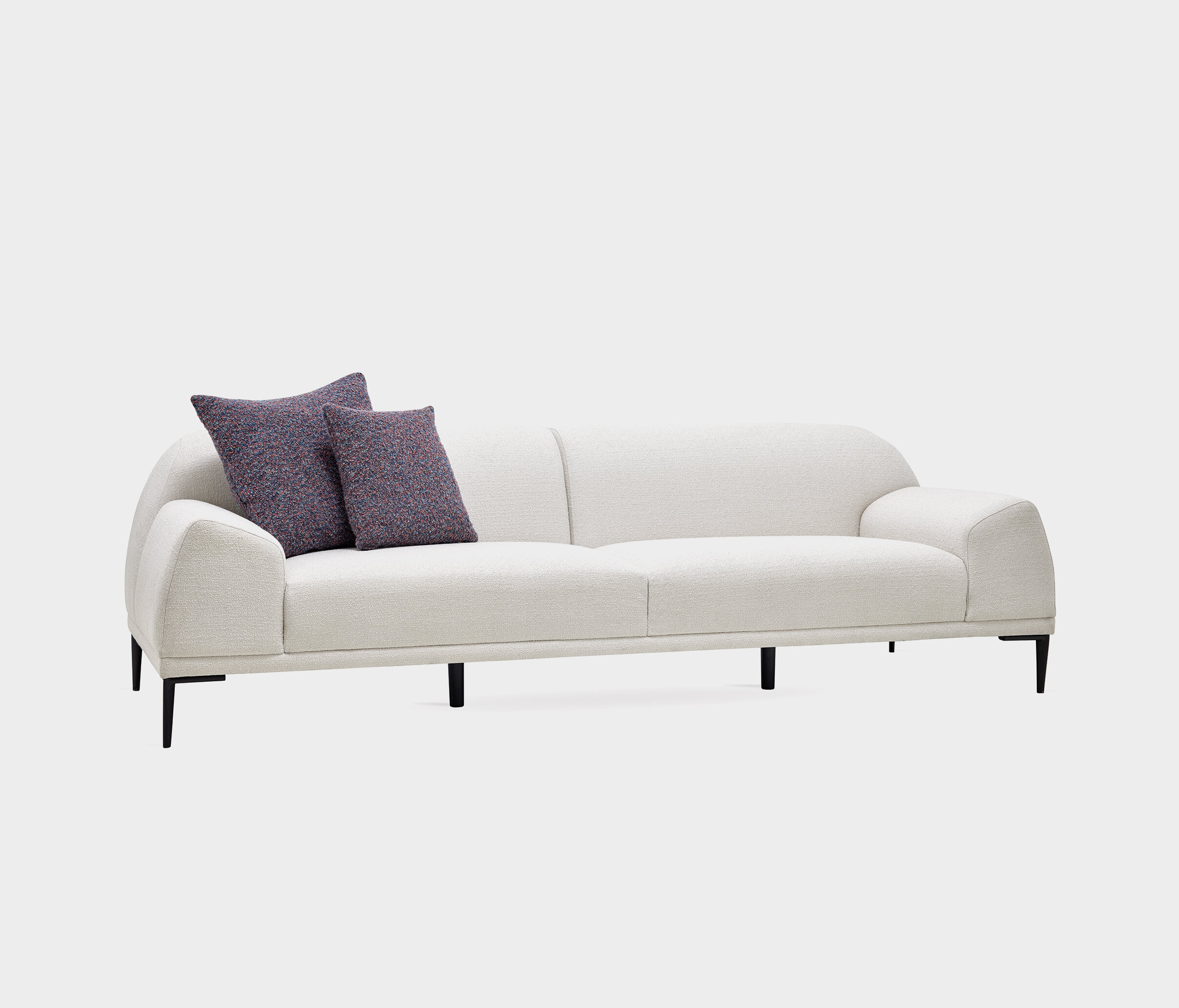SWAN 3 SEATER SOFA 2209 K2 GK:15602 WHITE - Image 3