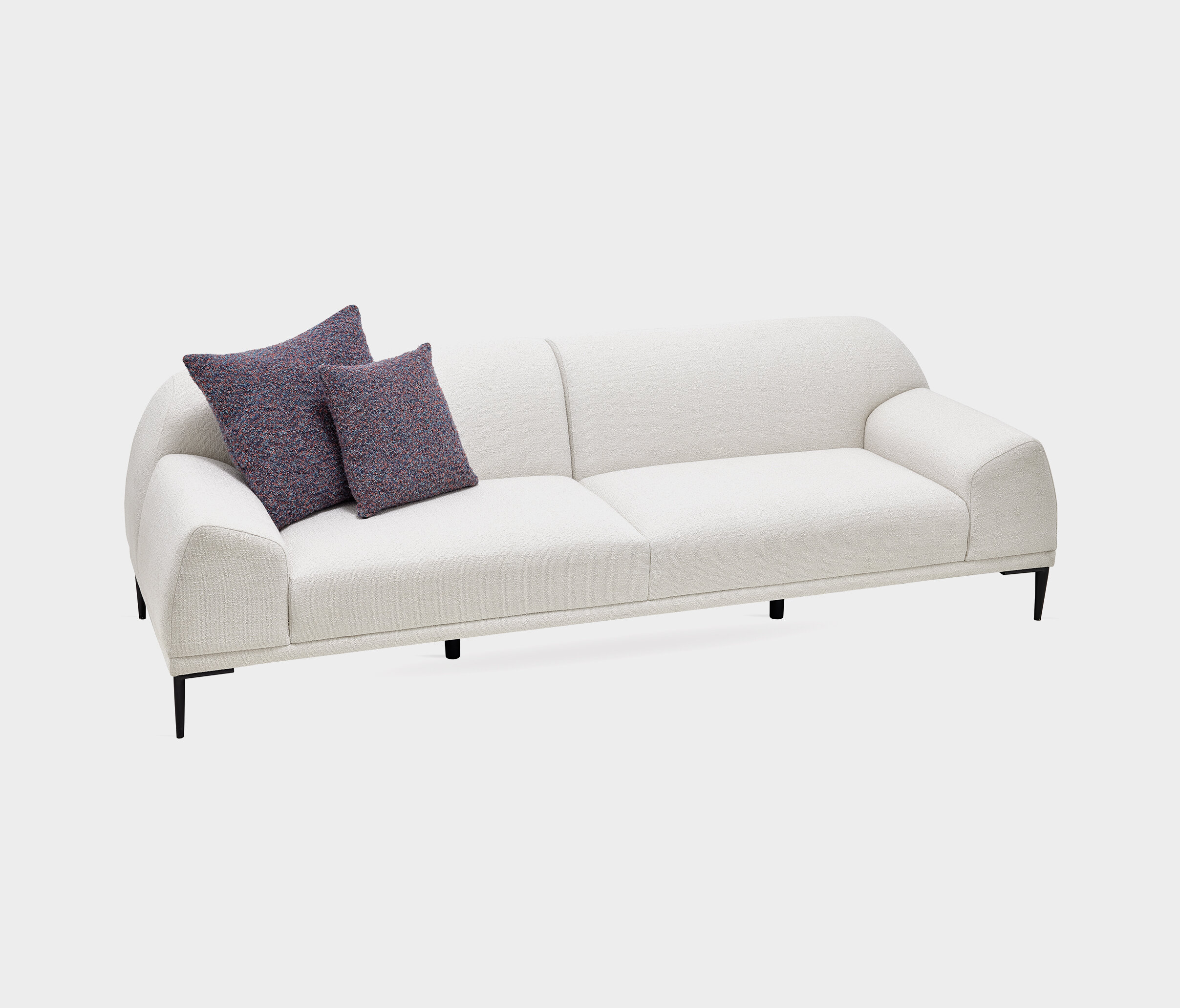 SWAN 3 SEATER SOFA 2209 K2 GK:15602 WHITE - Image 4