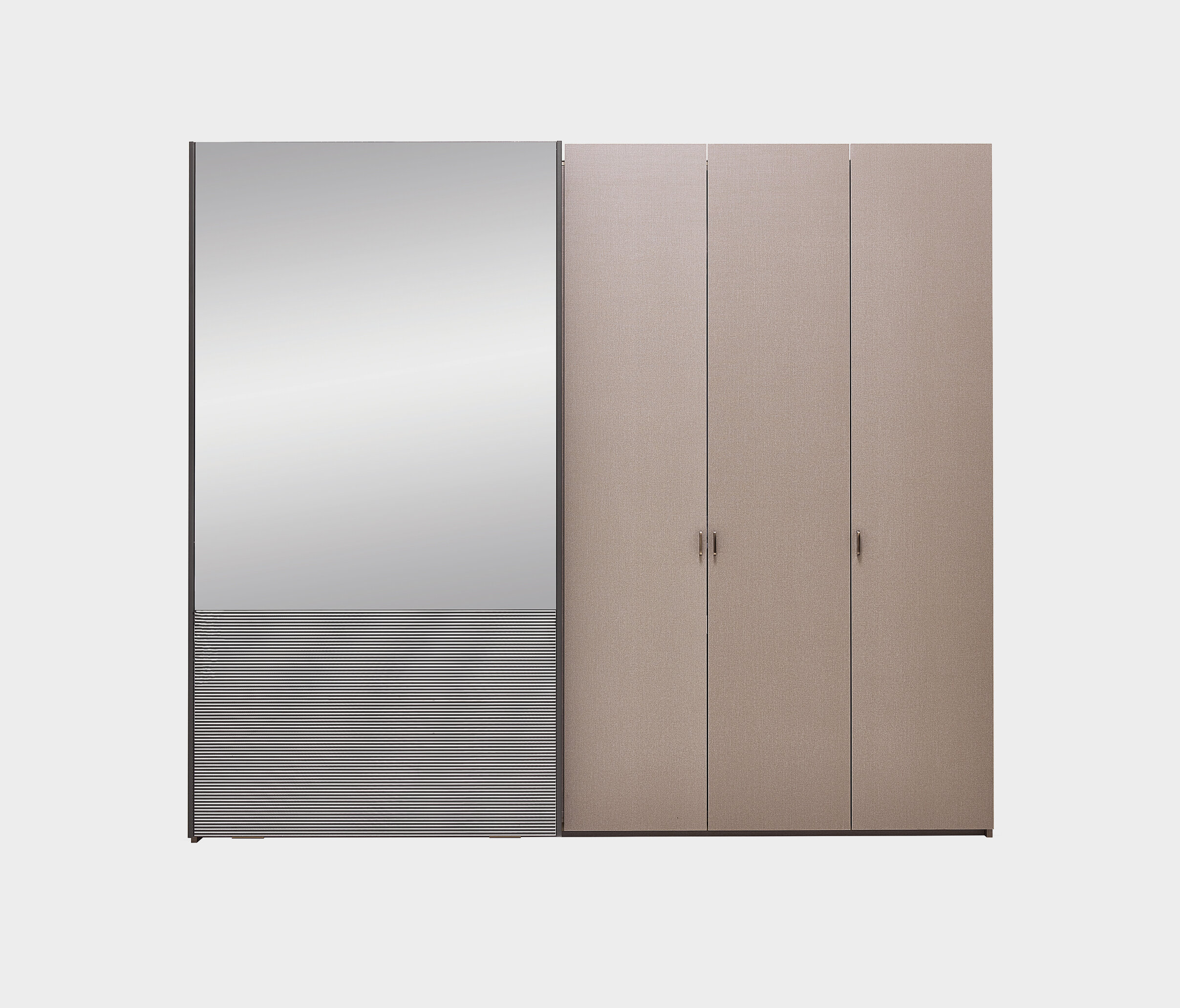 BERTA 260 CM HYBRED DOOR WARDROBE - Image 3