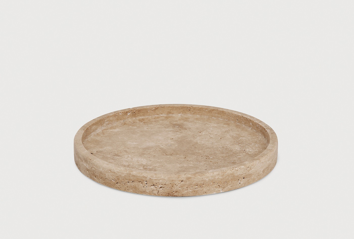 OTILIA BEIGE LARGE DECORATIVE PLATE BOWL EH - Image 2