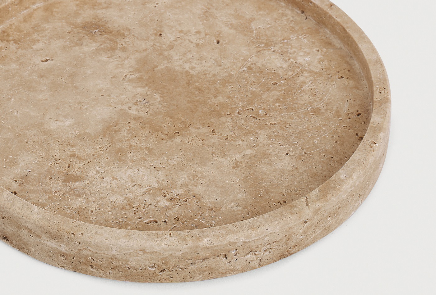OTILIA BEIGE LARGE DECORATIVE PLATE BOWL EH