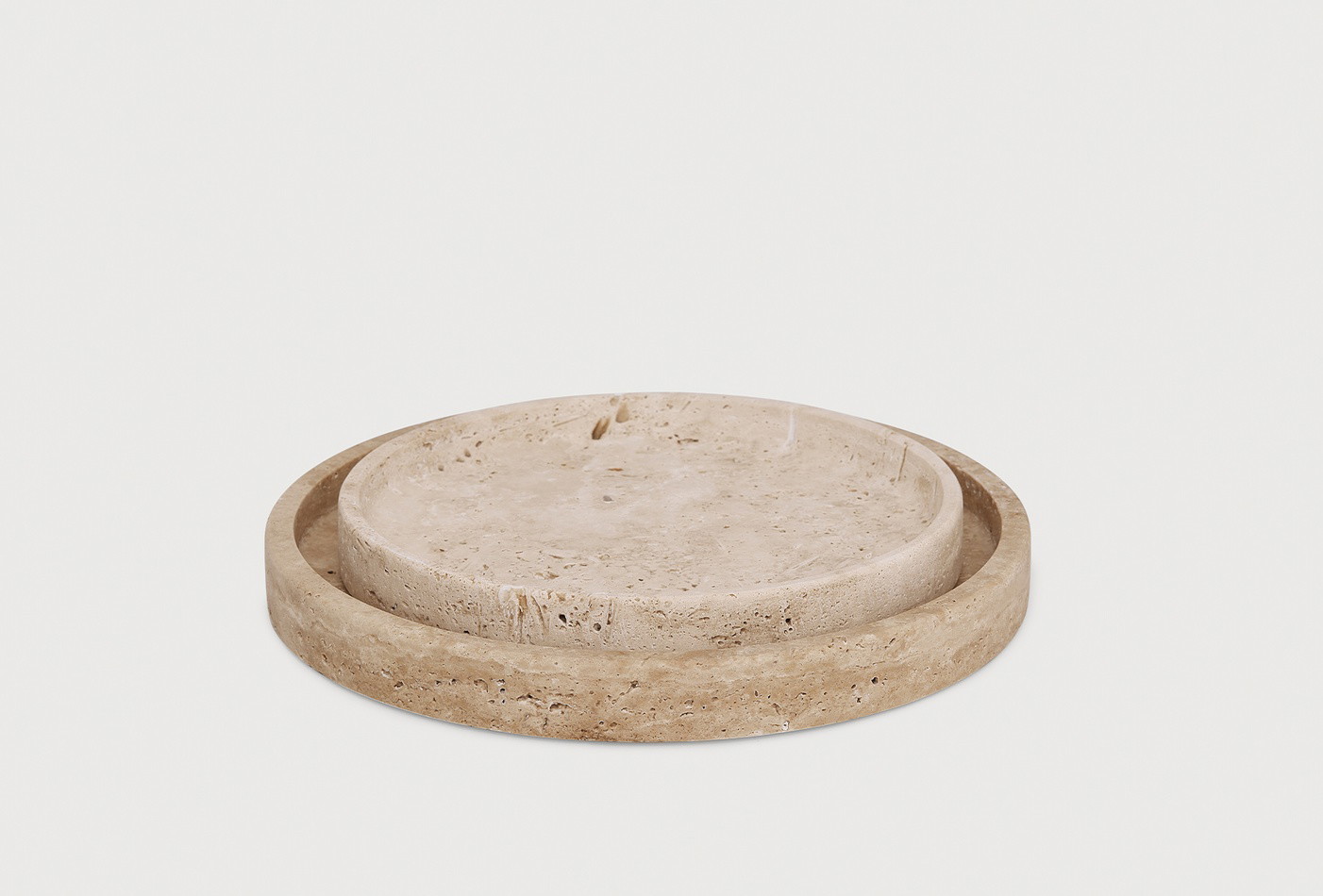 OTILIA BEIGE LARGE DECORATIVE PLATE BOWL EH - Image 3