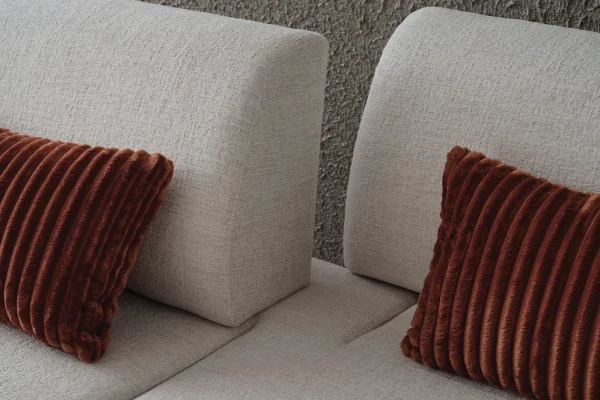 Premium Hera sofa set in white boucle upholstery perfect for UAE luxury homes