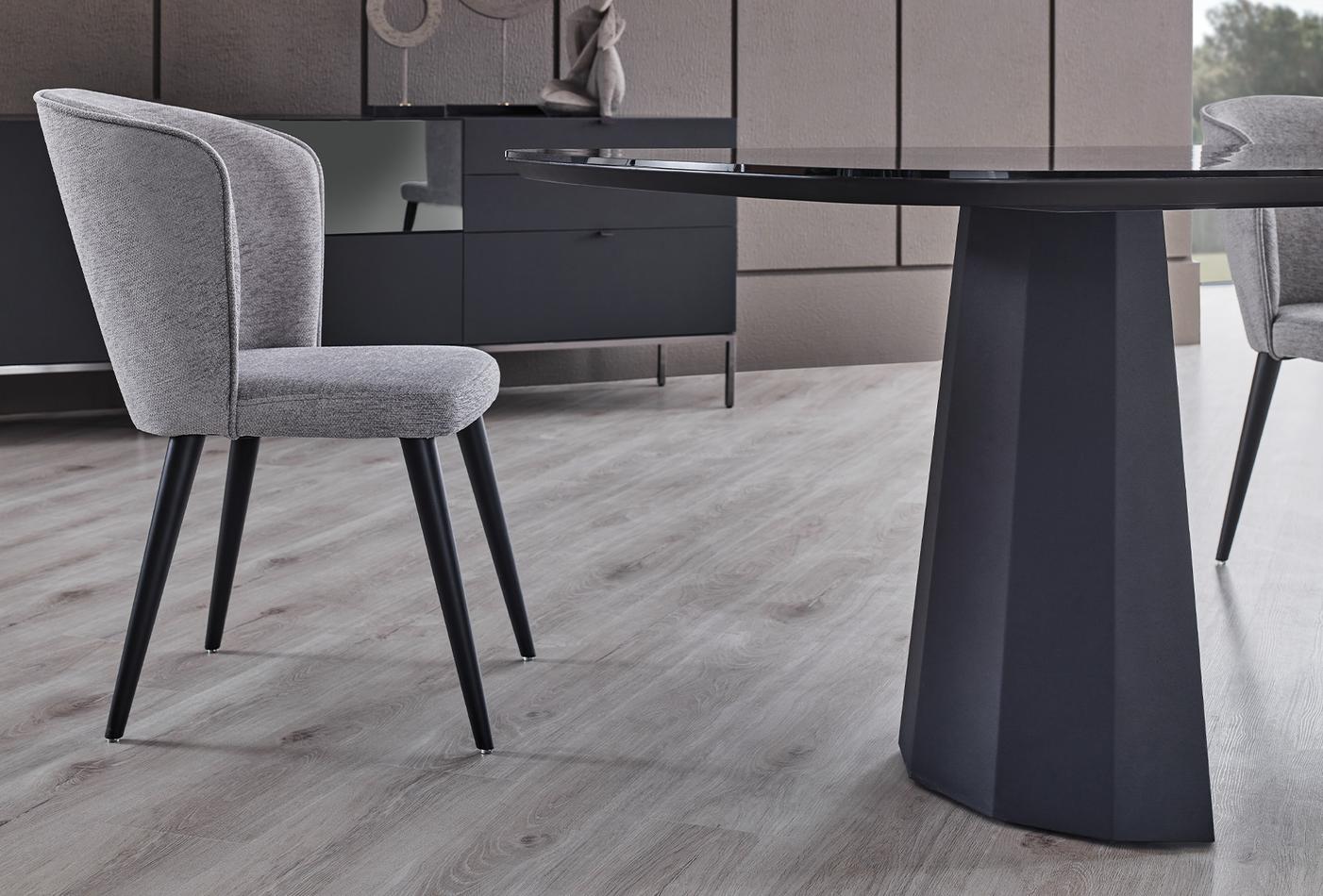 Legato Non-Extendable Dining Table with Metal Legs 200x100 cm - Image 6