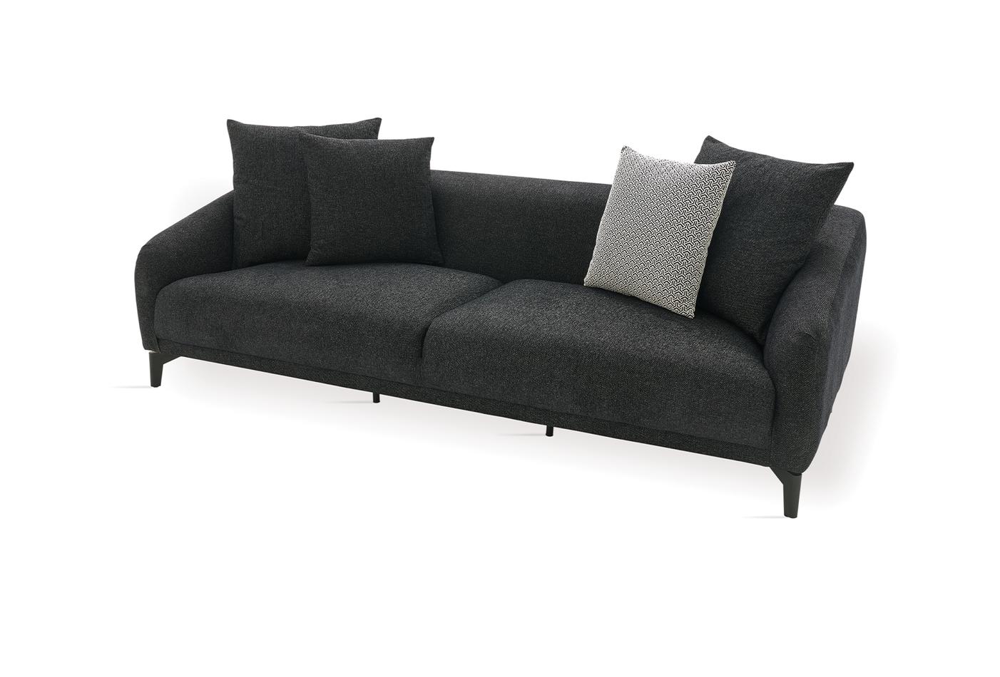Maison 3 Seater Sofa - 2037 - K2 - 12402 Grey - AR:217 - Image 7