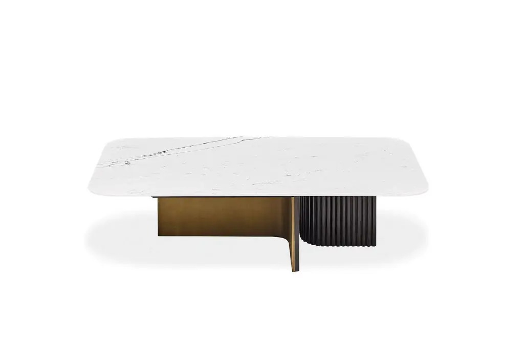 Nassau Large Coffee Table - Marble - Image 2