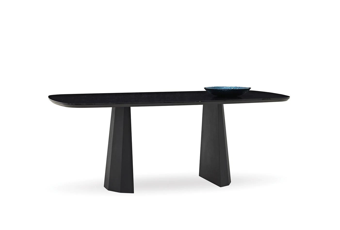 Legato Non-Extendable Dining Table with Metal Legs 200x100 cm - Image 9