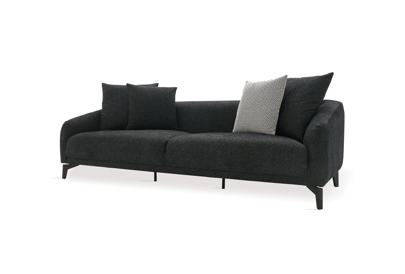 Maison 3 Seater Sofa - 2037 - K2 - 12402 Grey - AR:217 - Image 8