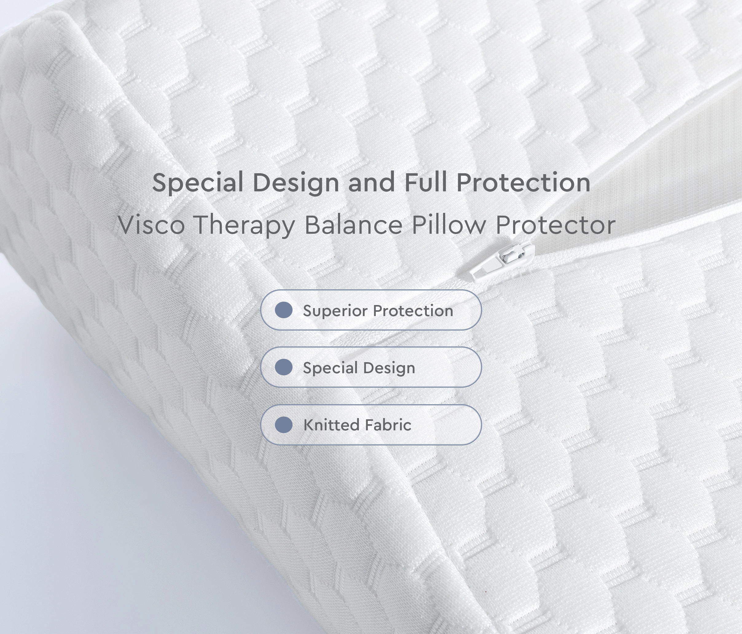 Spare Pillow Cover For Visco Balance Pillow - Image 3