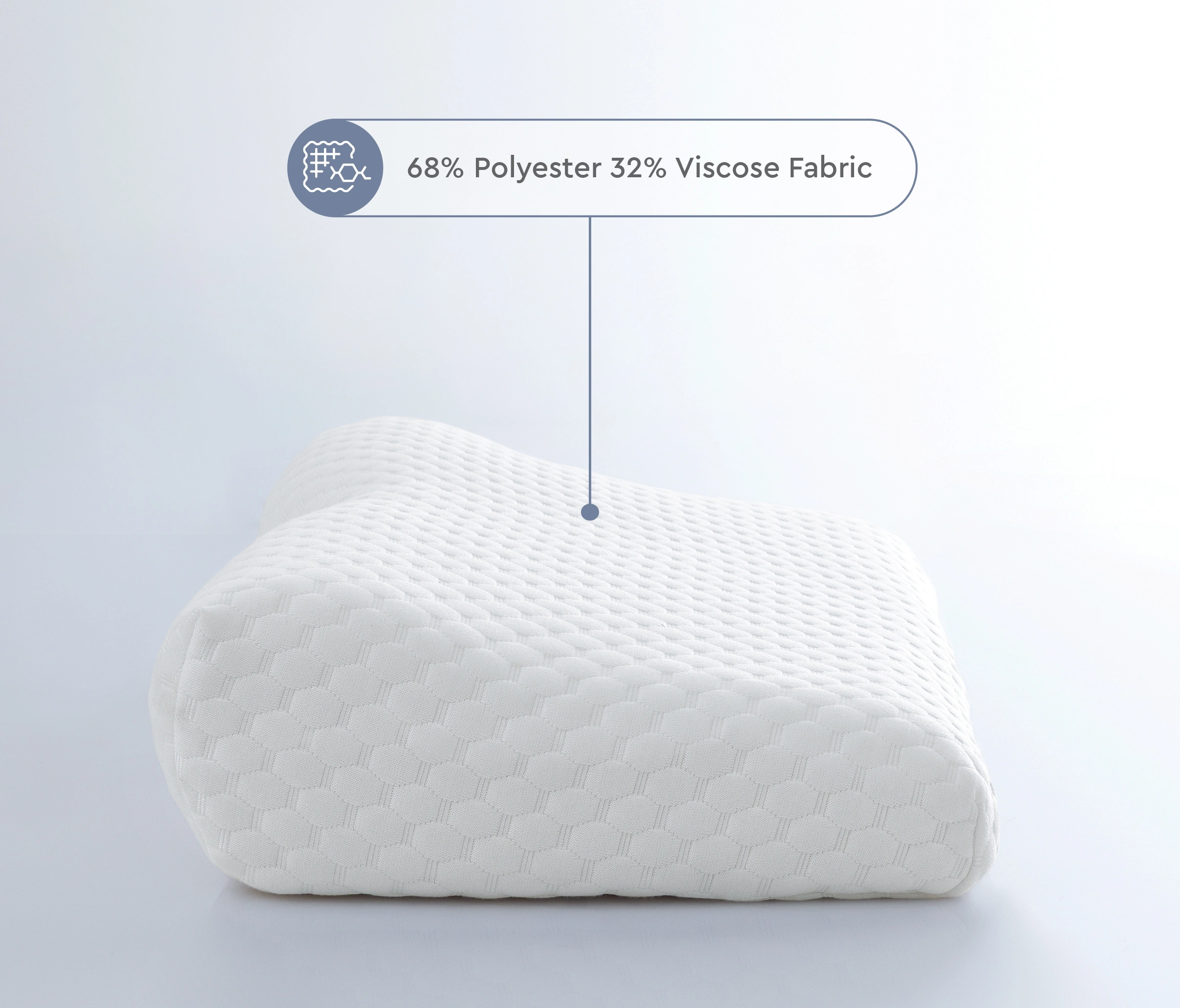 Spare Pillow Cover For Visco Balance Pillow - Image 2