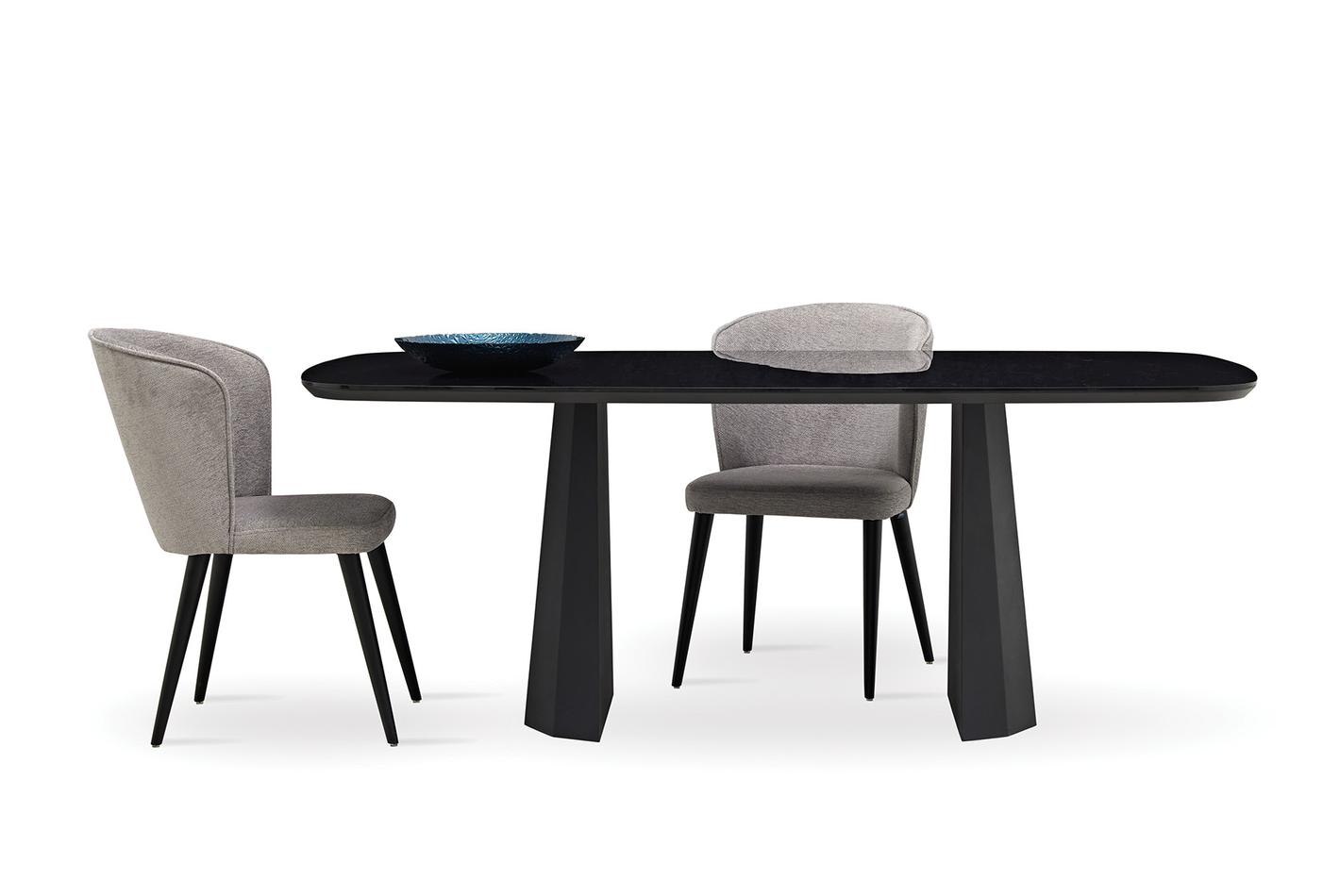 Legato Non-Extendable Dining Table with Metal Legs 200x100 cm - Image 8