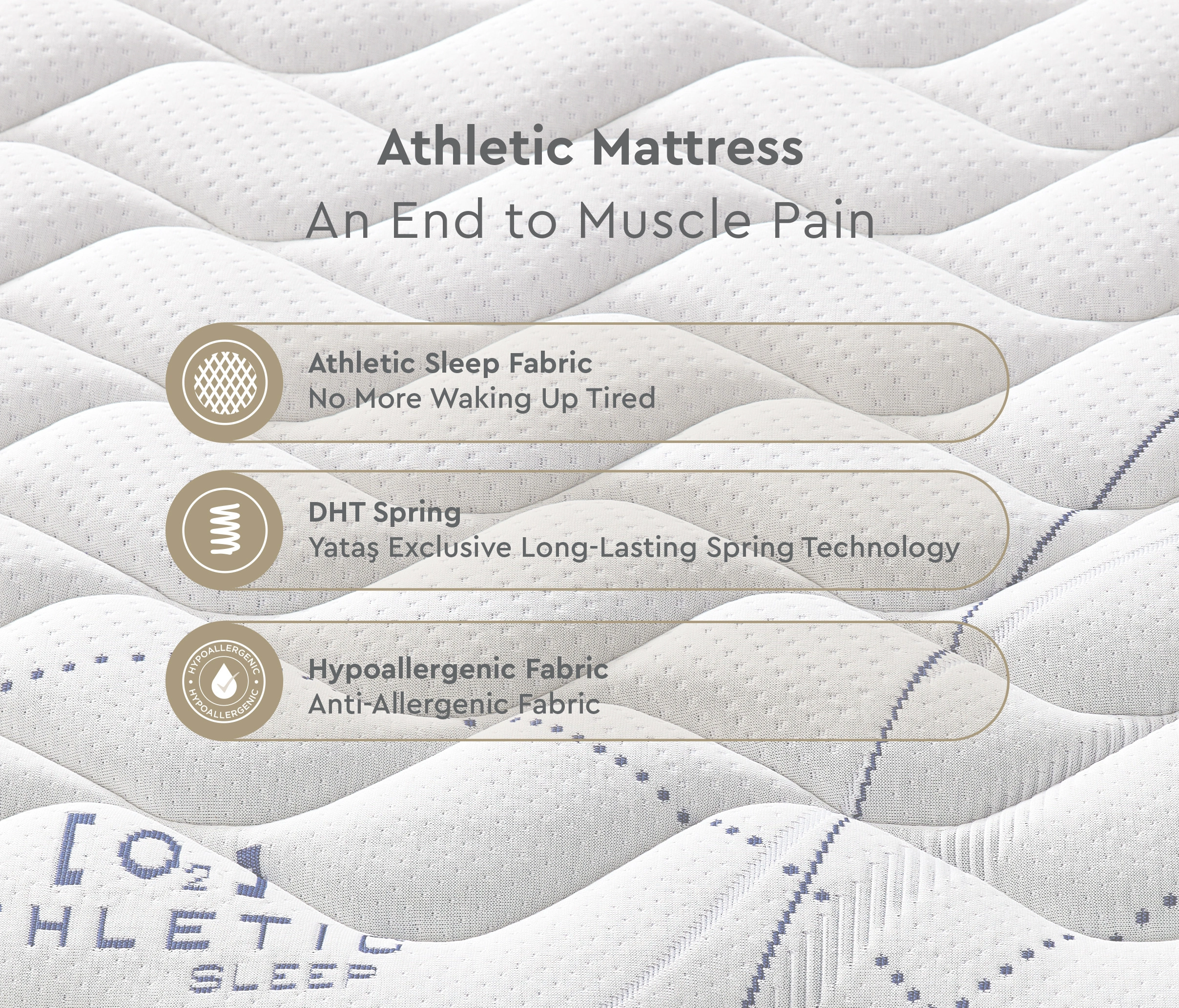 100x200 Athletic Spring Mattress - Image 7