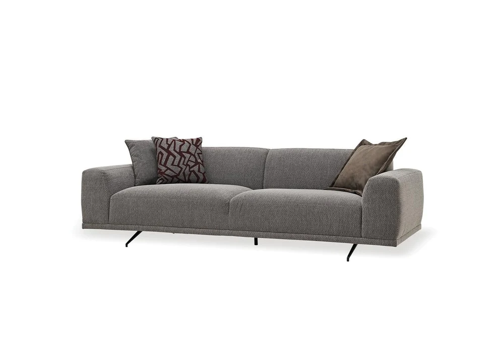 Giorno 3 Seater Sofa - 2045 - K2 - 22406 Grey Z2 - AR:217 - Image 7