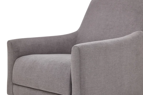 Briza Grey Woven Fabric Armchair | Modern Accent Chair Dubai | Enza Home UAE
