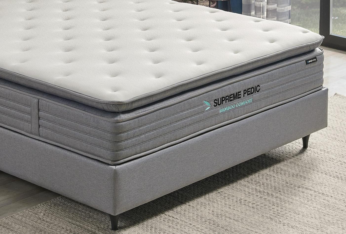 160X200 EU SUPREME PEDIC SPRING MATTRESS - Image 3