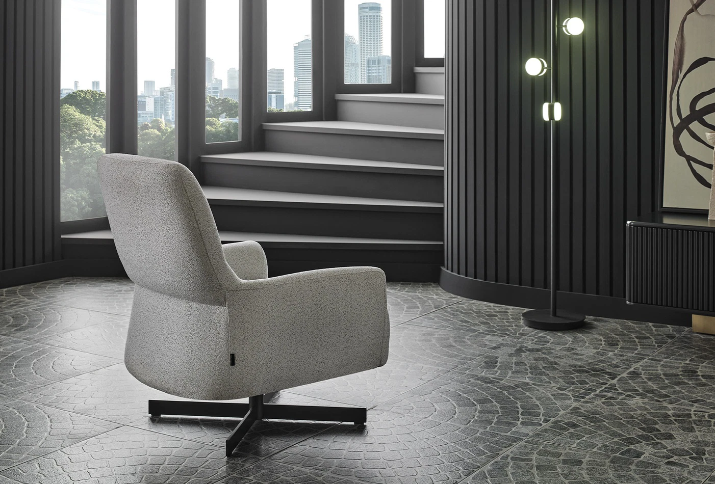 NAIROBI SWIVEL ARMCHAIR 1 - Image 5