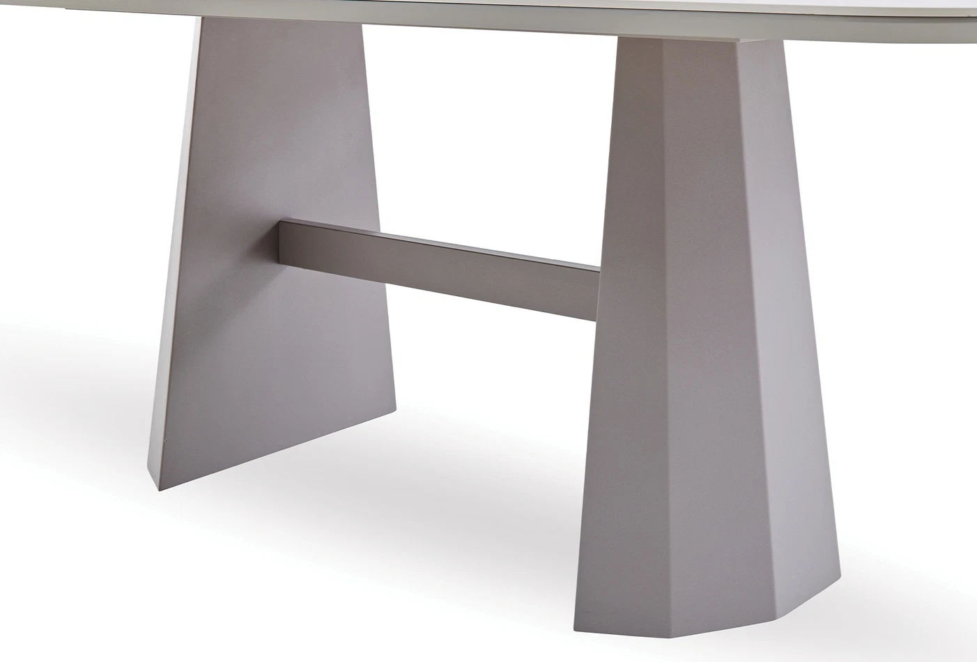 HERA NON-EXTENDABLE DINING TABLE-METAL LEG - Image 8