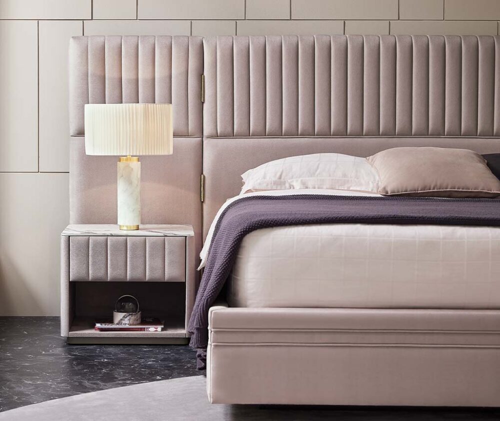 VENEZIA BASE WITH HEADBOARD 180X200 - - GK:10208 SAND AR:101 - Image 3