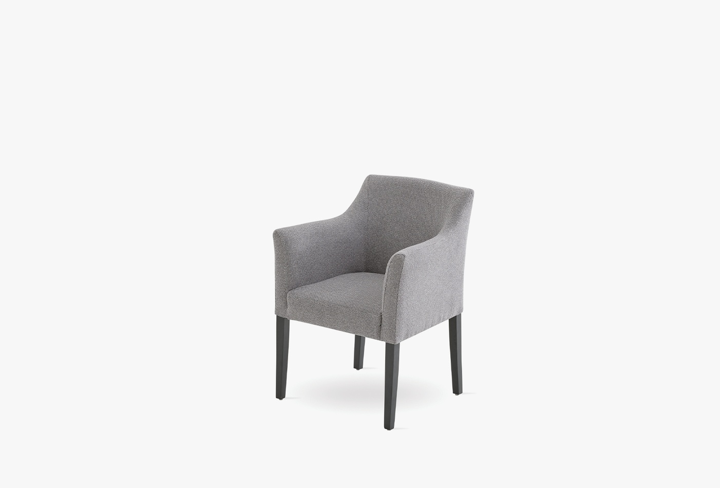 AUSTIN CHAIR WITH WOODEN LEG GK:17501 DARK - Image 3