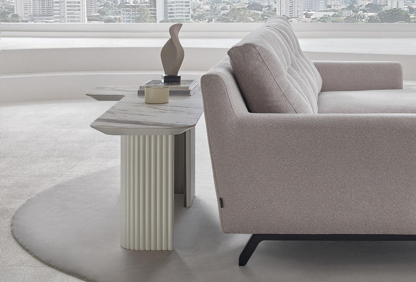 DALLAS SOFA-BACK TABLE - CERAMIC SURFACE.. - Image 3