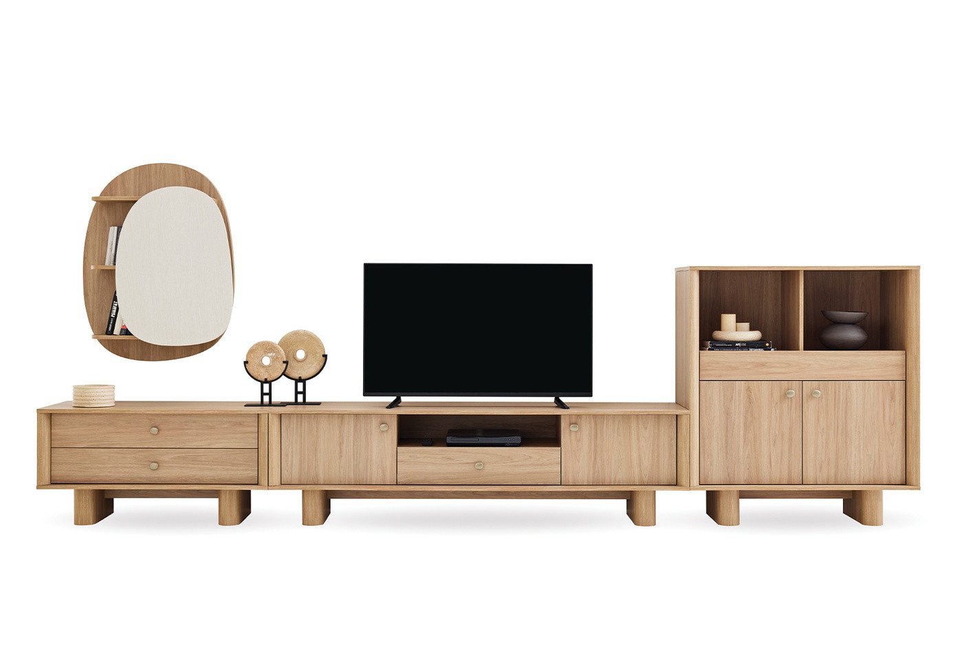 PERGE TV BENCH WALL UNIT - Image 3