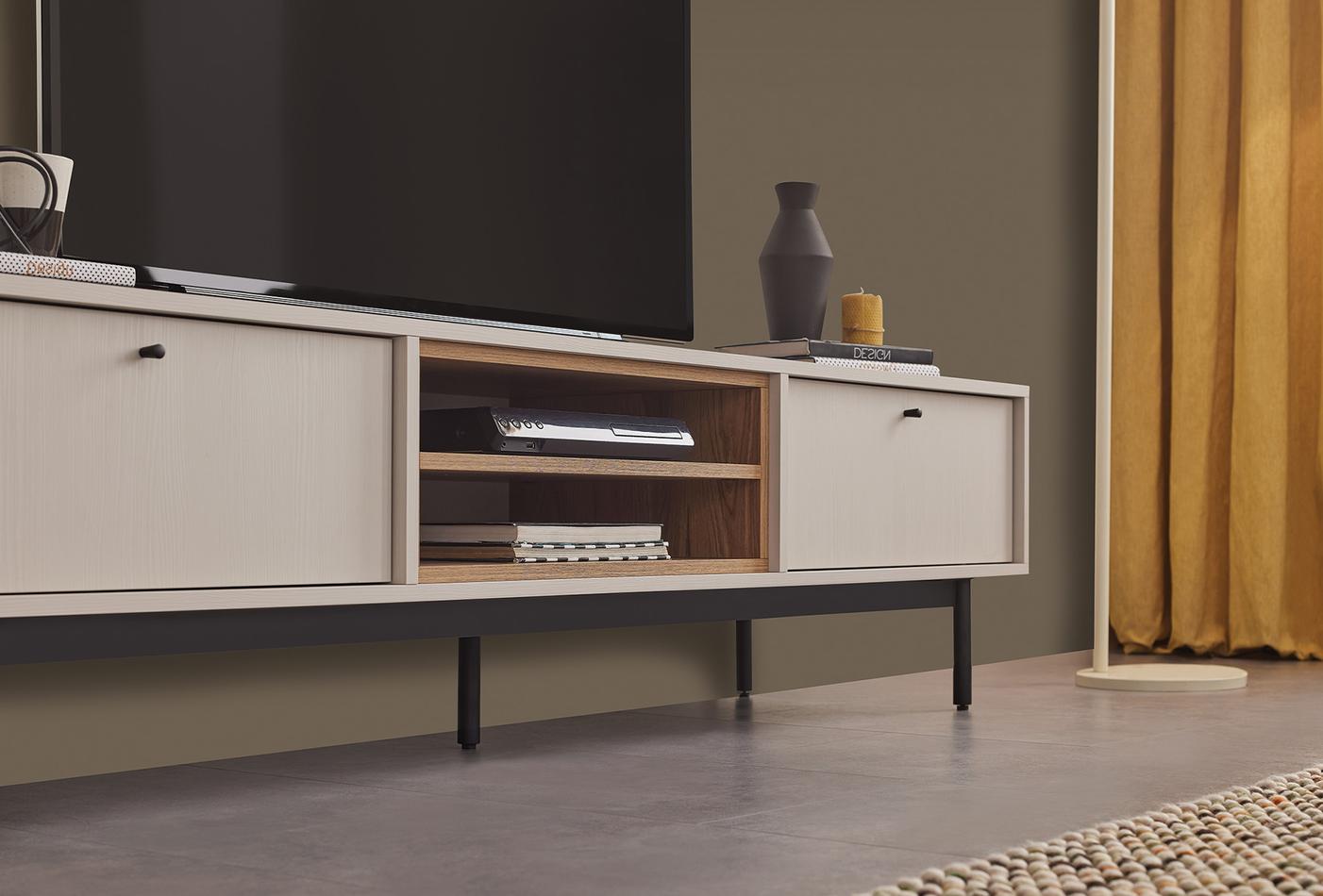 LORETO TV STAND WITH LEG 200 CM - Image 3