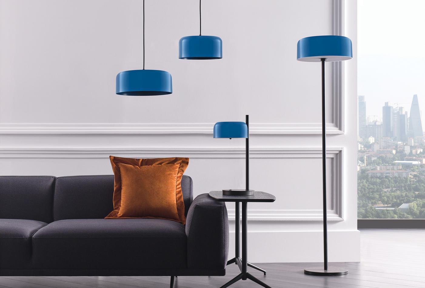 Gio Pendant Lamp Dark Blue - 2 Light - Image 3