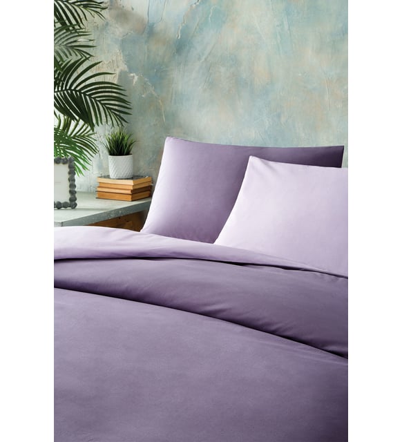 Double Size Noah Rnf Duvet Cover Set (Lilac-Purple) - Image 3