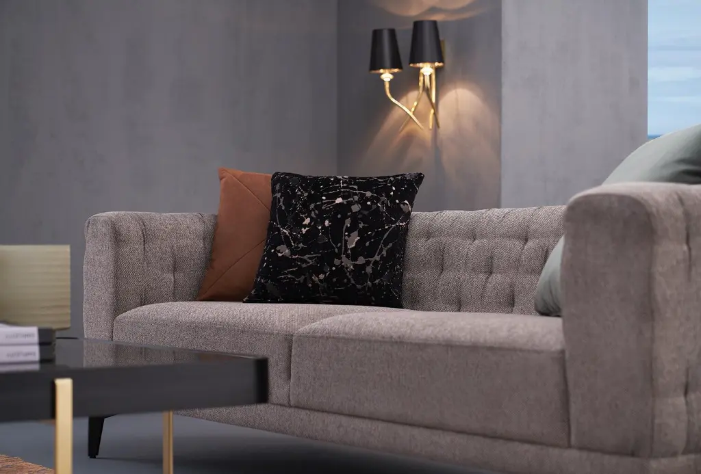 Dorian 3 Seater Sofa - 2039 - K1 - 12404 Taupe - AR:217 - Image 3