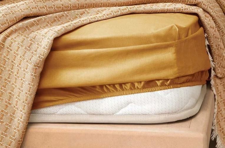 Queen Size Marita Pique - Saffron - Image 3