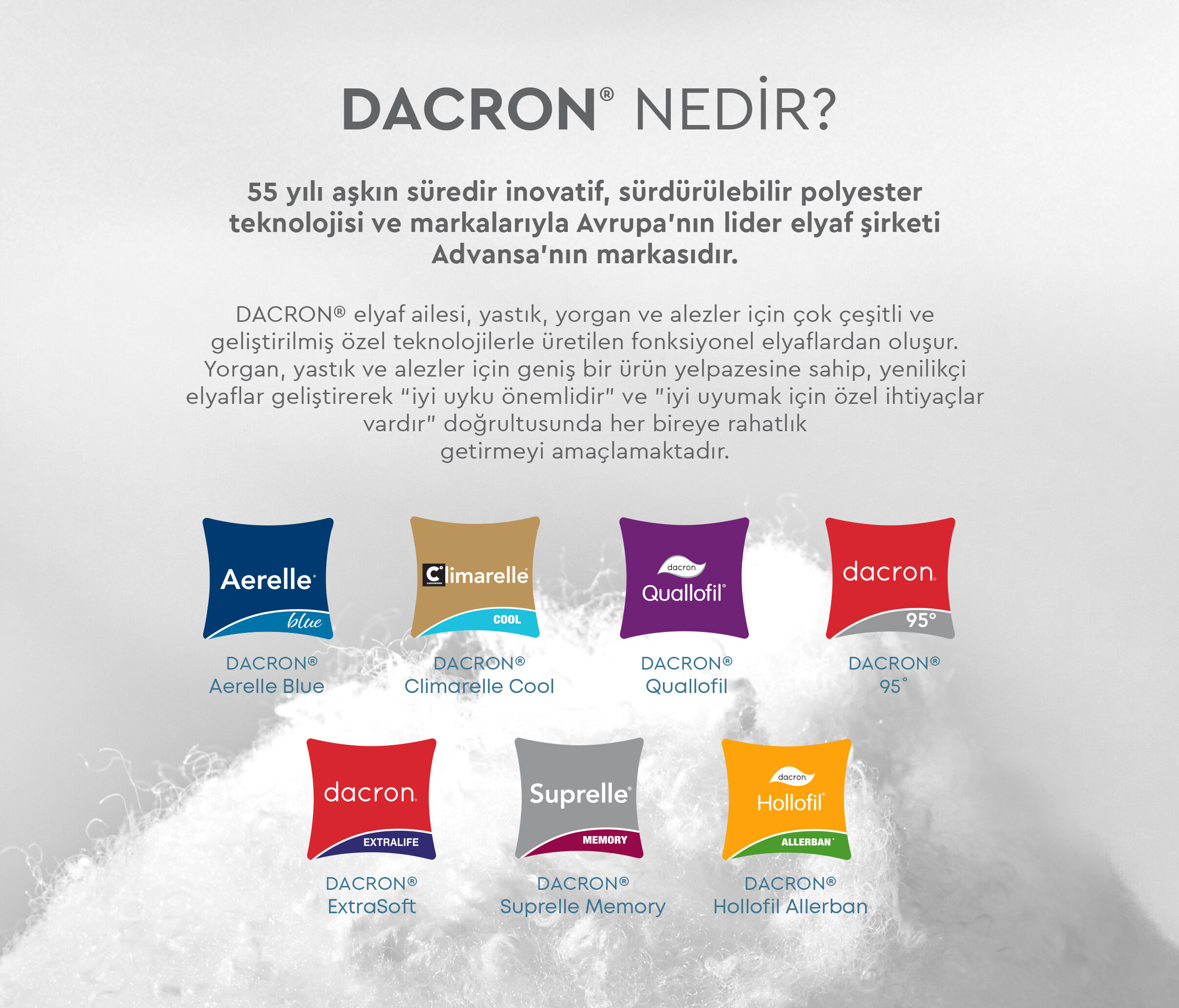 Dacron Hollofil Allerban Pillow 50x70 (580 g) - Image 3