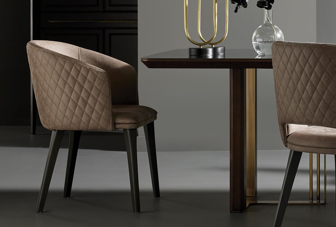 SIRONA CHAIR WITH HANDLE GK:11505 DARK - Image 4