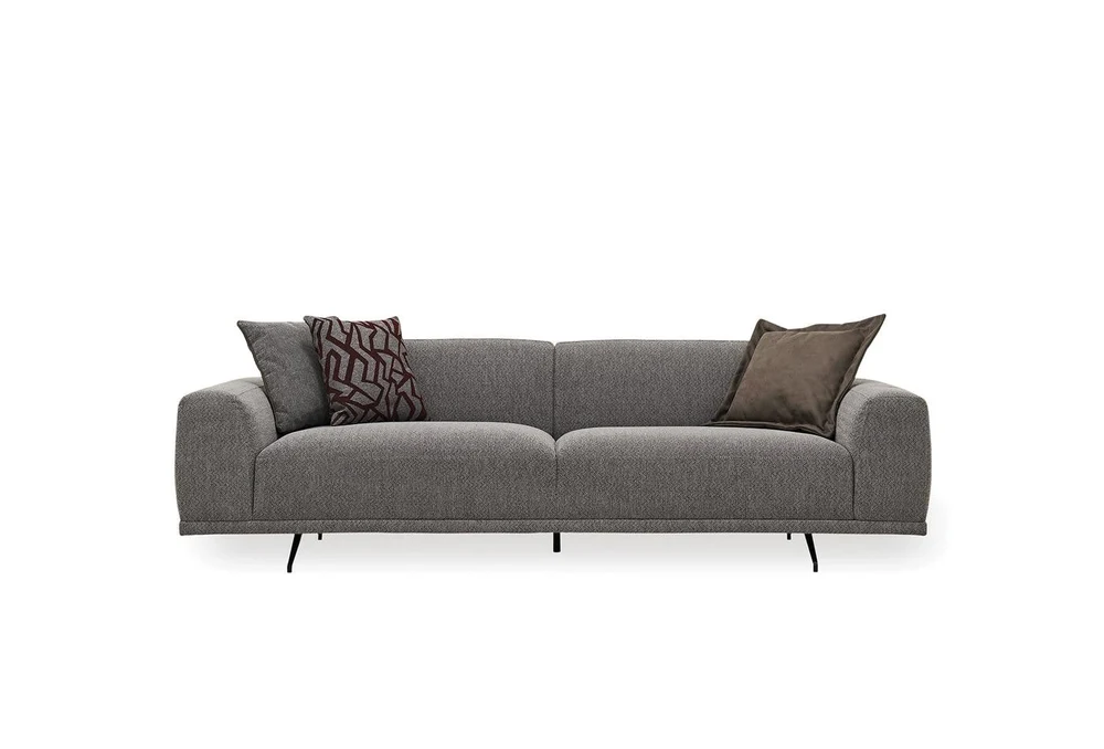 Giorno 3 Seater Sofa - 2045 - K2 - 22406 Grey Z2 - AR:217