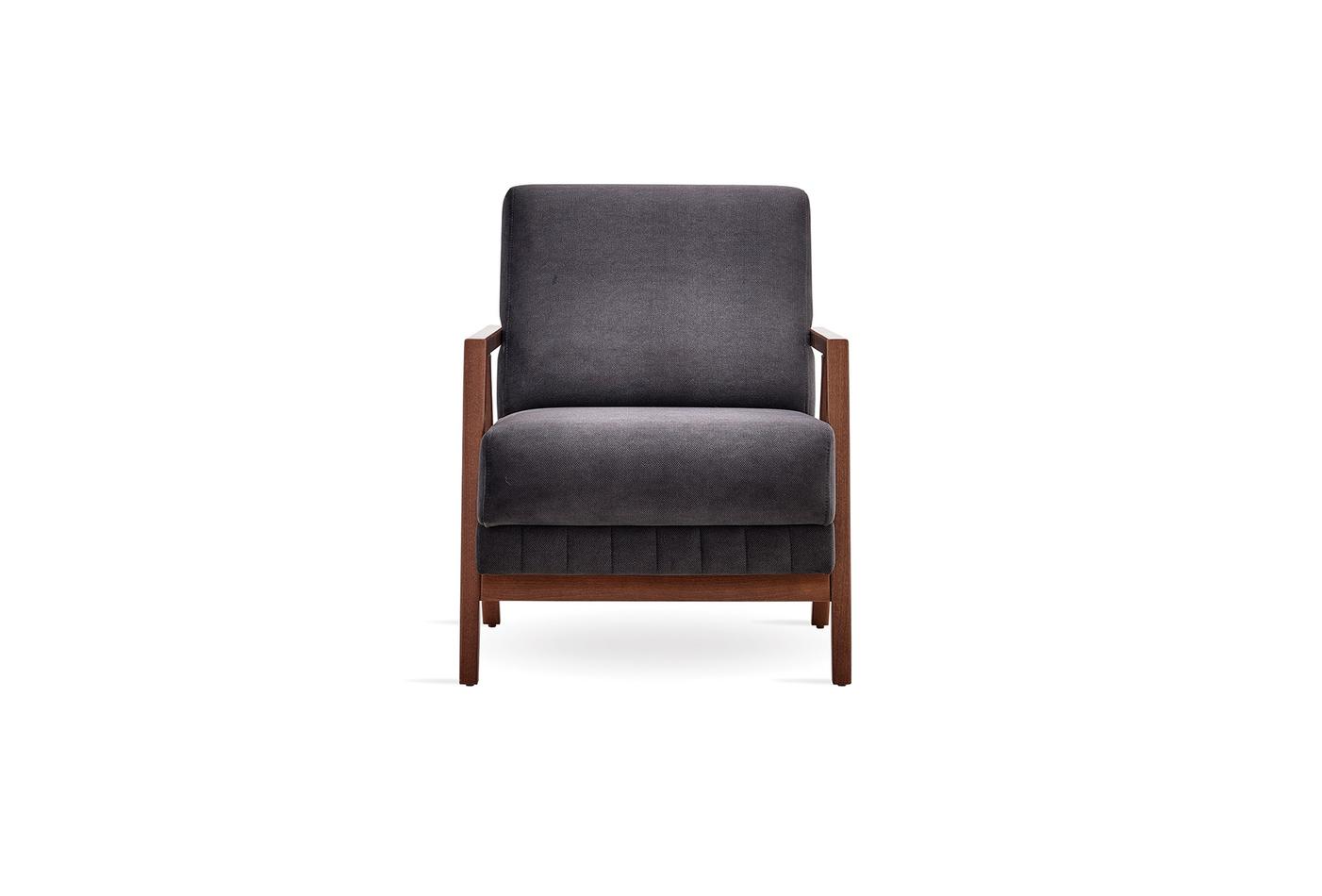 Pavia Armchair - 2121 - K6 - 14006 Anthracite - AR:101