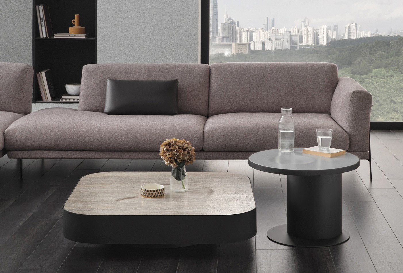 BLOCK COFFEE TABLE TRAVERTINE - Image 2